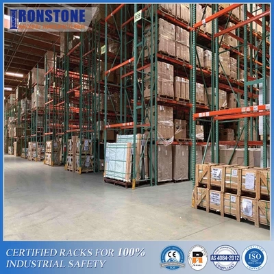Convenient Installation Teardrop Pallet Racking System For Warehouse Storage