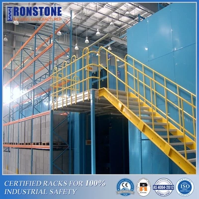 Multi-levels Storage & Hand Picking Rack Support Mezzanine  - Ironstone 