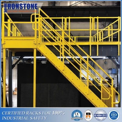 Highly Engineered Customizable Mezzanine Flooring Storage Rack  - Ironstone 