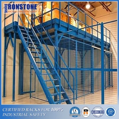 Doubling or Tripling Available Warehouse Areas Mezzanine Racking System  - Ironstone 
