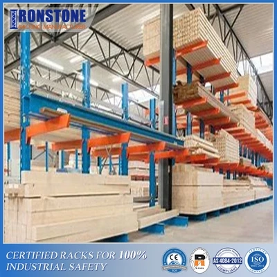 High Performance Powder Coated Industrial Cantilever Rack For Indoor and Outdoor Storage  - Ironstone 