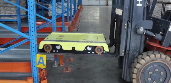 Intelligent Radio Shuttle Racking System With High Efficiency