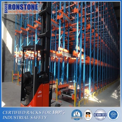 Easily Managed Radio Shuttle Pallet Racking System With Battery-Powered And Remote-Operated - Ironstone