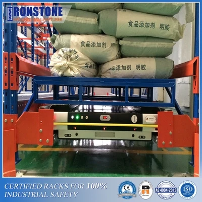 CE Testing Approved Adjustable High Density Radio Shuttle Runner Racking for Intelligent Storage