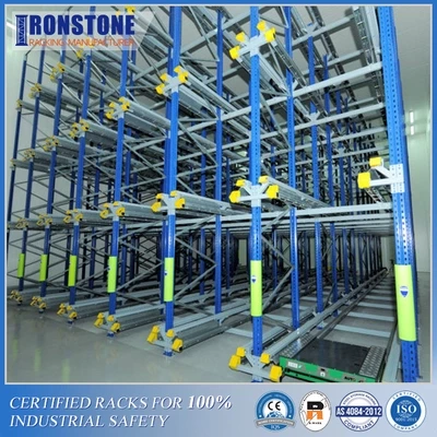 Wireless Remote Control Warehouse Radio Shuttle Racking With High-Density Storage  - Ironstone 