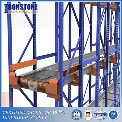 Durable Lithium Battery Radio Shuttle Pallet Rack System With High Volume Low SKUS  - Ironstone 
