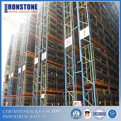VNA Storage Very Narrow Aisle Pallet Racking System - Ironstone