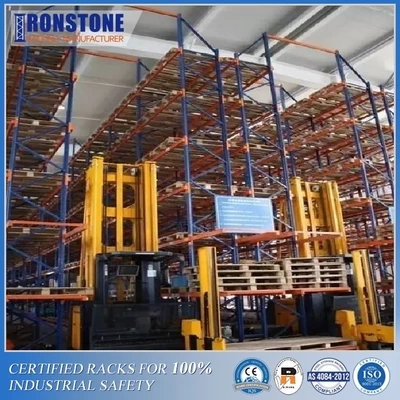 High Density Very Narrow Aisle Pallet Storage Rack in Canada - Ironstone