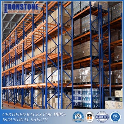 Compact VNA Pallet Racking System With Excellent Cubic Area Utilization - Ironstone