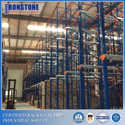 Cold Rolled Steel Drive-in Pallet Racking System for Compact Storage Solution