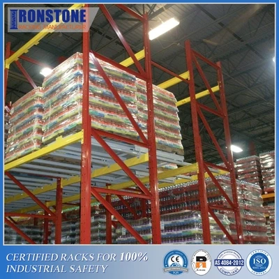 Easy Integrating Gravity Push Back Rack For High Efficient Storage