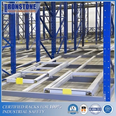 Maximise Space Push Back Pallet Rack For Easy Visual Inventory