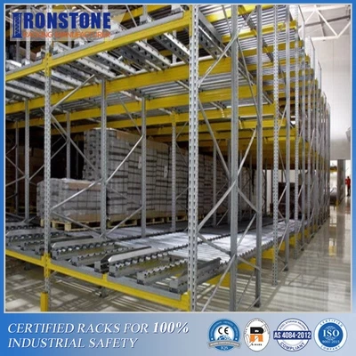 Collision Minimised Push Back Rack With Safe Operation