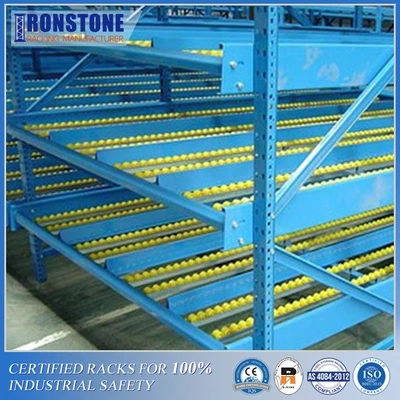 ODM New Type High Density Carton Flow Pallet Storage Racking System - Ironstone