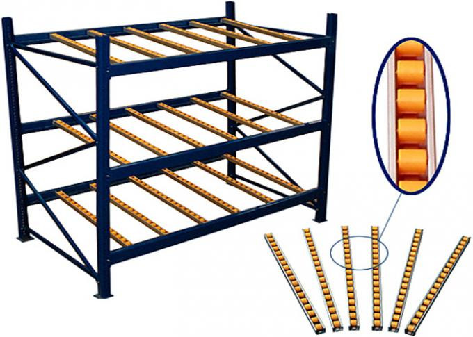 ODM New Type High Density Carton Flow Pallet Storage Racking System