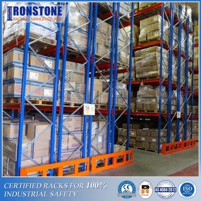 Medium Volume Logistic Double Deep Rack Storage System - Ironstone