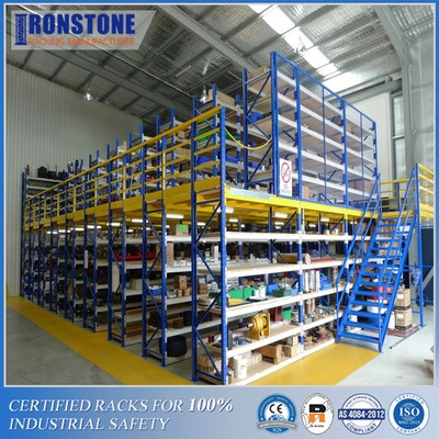 High Density Hand-picking Materials Storage Mezzanine Rack  - Ironstone 